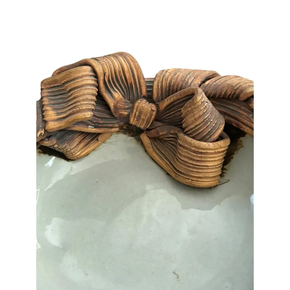 Vintage Terrafirma USA Accents Ellen Evans Bow Bowl 7